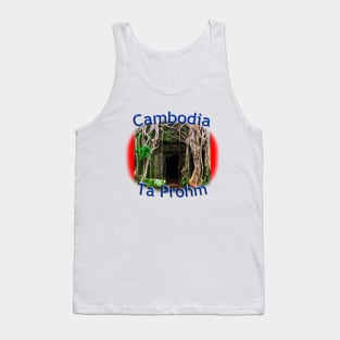 Ta Prohm in Angkor Wat Cambodia Tank Top